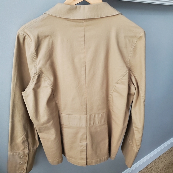 Ralsey double- breasted camel blazer - Picture 5 of 7